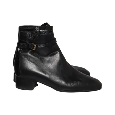 Boots (Svart) från Valleverde Skinn