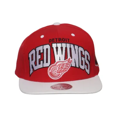Honkbalpet (Rood, Grijs) van Mitchell & Ness Acryl, Wol