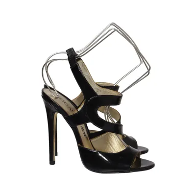 Sandales à talons hauts (Noir) de Versace for H&M Cuir