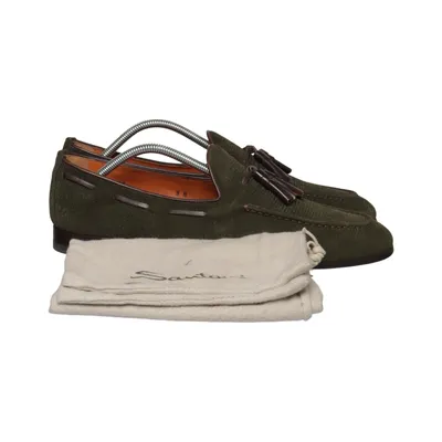 Loafers (Grøn) fra Santoni Læder