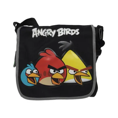 Axelremsväska (Svart, Flerfärgad) från Angry Birds