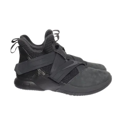 Basketbal schoenen (Zwart) van Nike Leer