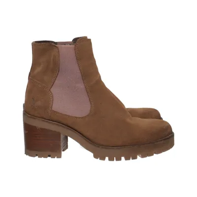 Bottes à talons (Marron) de Felmini Cuir