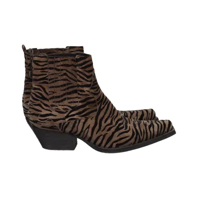 Ankle boots (Brown, Black) from Lazamani