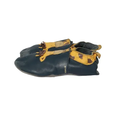 Ballet shoes (Blue, Yellow, Brown) from Bobux Leather