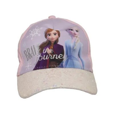 Baseballkeps (Rosa, Vit, Flerfärgad) från Disney Frozen Bomull, Polyester