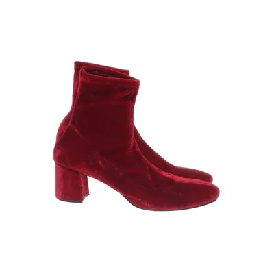 Laarzen met hak (Rood) van Zara Basic Collection