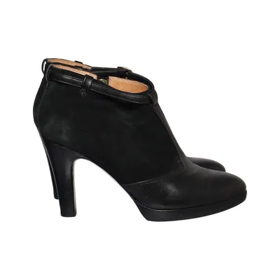 Heeled boots (Black) from WHYRED Leather