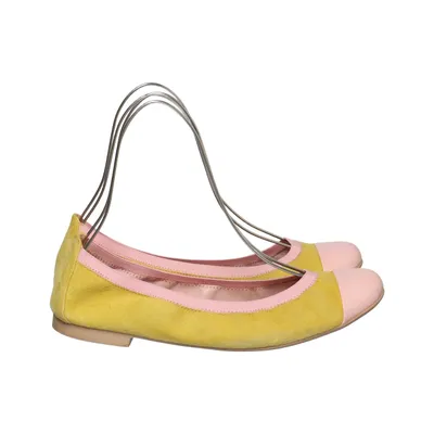 Ballerines (Jaune, Rose) de Pretty Ballerinas Cuir