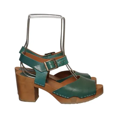 Träskor (Grön, Brun) från Grünbein Skinn