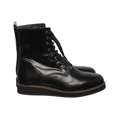 Schnürstiefel (Schwarz) von Minimarket Leder