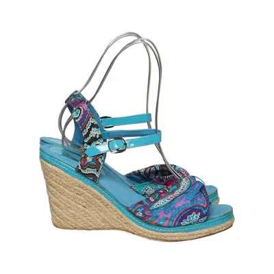 Chaussure compensées (Bleu, Multicolore) de Young Spirit