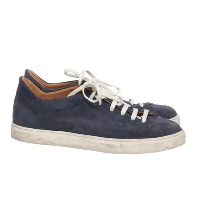 Canvas shoes (Blue) from Morjas Leather