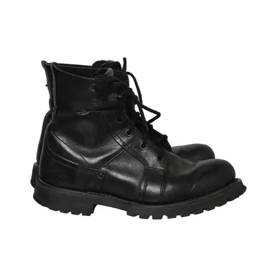Laced boots (Black) from Caterpillar Leather