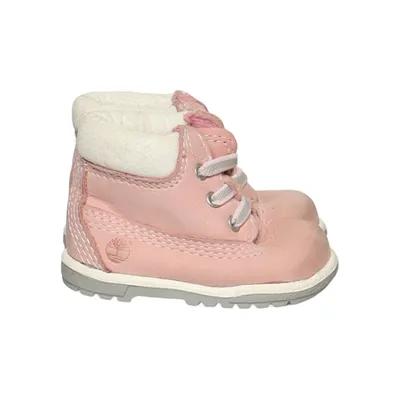 Baby booties (Pink) from Timberland Leather