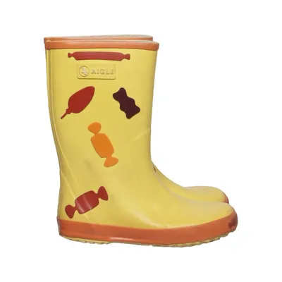 Regenlaarzen (Geel, Meerkleurig) van Aigle