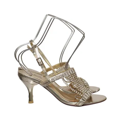 High heel sandals (Gold) from Truffle Leather