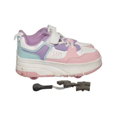 Rullesko (Hvid, Pink, Lilla) fra Heelys