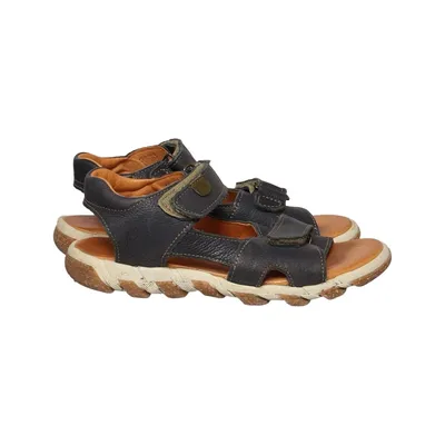 Sandales (Bleu, Marron) de Kavat Cuir