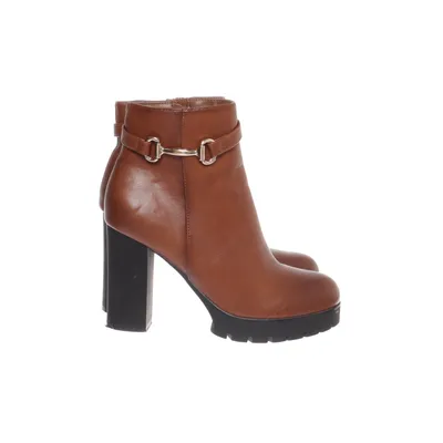Heeled boots (Brown) from La Bottine Souriante