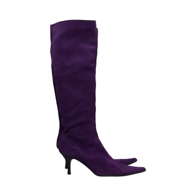Bottes (Violet) de Footlight Cuir