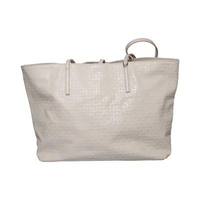 Håndtaske (Beige) fra By Malene Birger Bomuld, Polyurethan