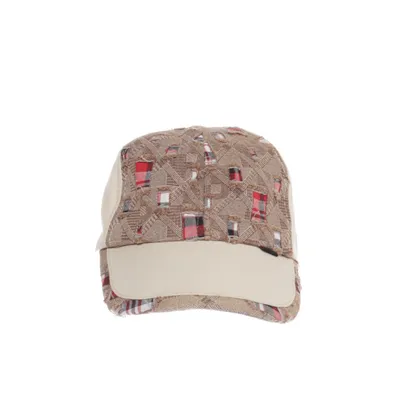 Baseballkeps (Beige, Flerfärgad) från OAKS Bomull