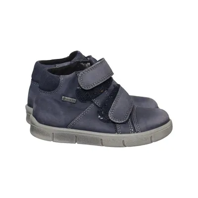 Laced boots (Blue, Gray) from Superfit Leather