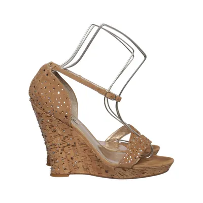 Chaussure compensées (Beige) de Dune Cuir