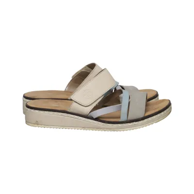 Slip-ins (Beige, Blue, Gray) from Rieker Leather