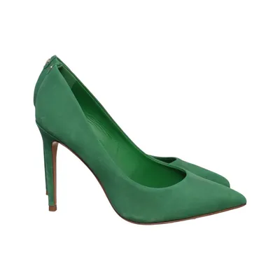 Pumps (Green) from Cosmoparis Leather