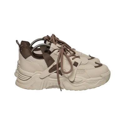 Trainingsschuhe (Beige, Braun) von Sport Fashion Shoes