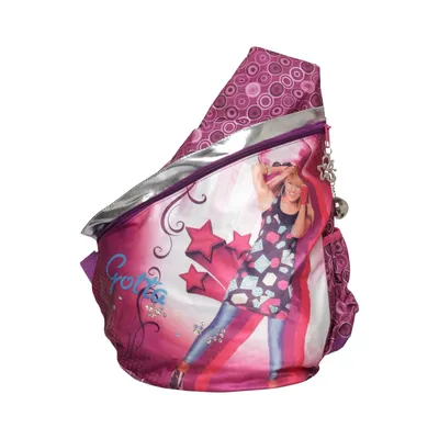 Rygsæk (Lilla, Pink, Flerfarvet) fra Hannah Montana Polyester