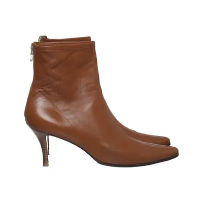 Heeled boots (Brown) from Walter Steiger