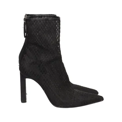 Heeled boots (Black) from Zara