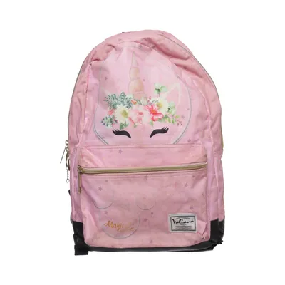 Rugzak (Roze, Zwart, Meerkleurig) van Valiant Polyester