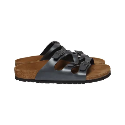 Hjemmeskor (Grå) fra Birkenstock Læder