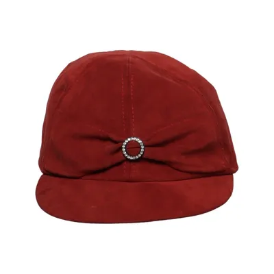 Casquette (Rouge) de Salon Coton, Polyester