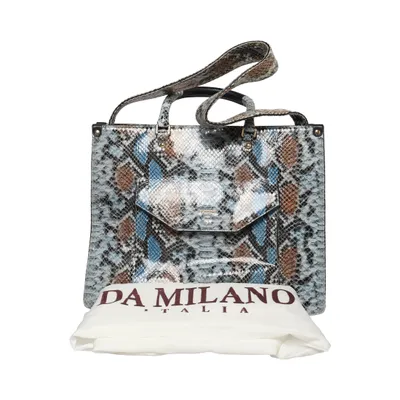 Sac à main (Bleu, Gris, Marron) de Da Milano