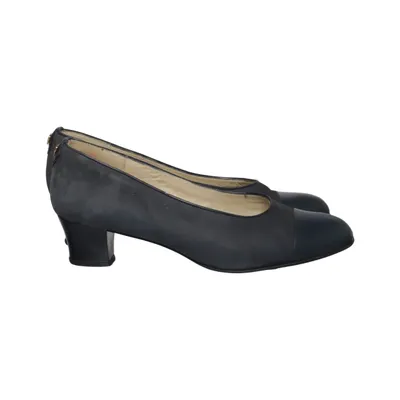 Pumps (Blue) from Marie Leather