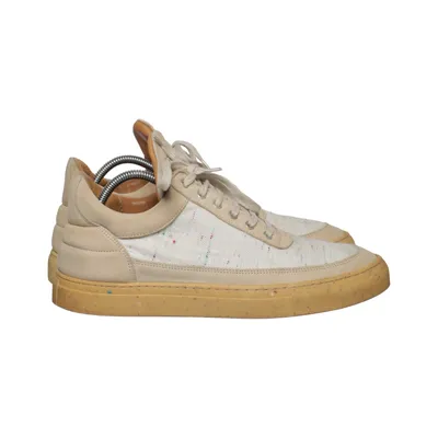 Baskets (Beige, Blanc) de Filling Pieces Cuir