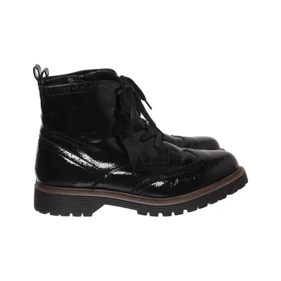 Laced boots (Black) from Pep Step