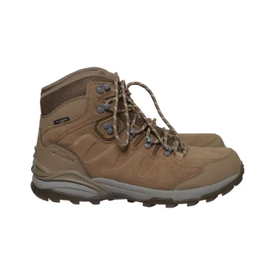 Hiking boots (Brown) from Jack Wolfskin Leather