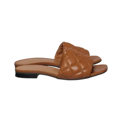 Mules (Marron) de Pavement Cuir