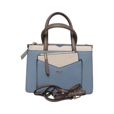 Handtas (Blauw, Beige) van Dune London