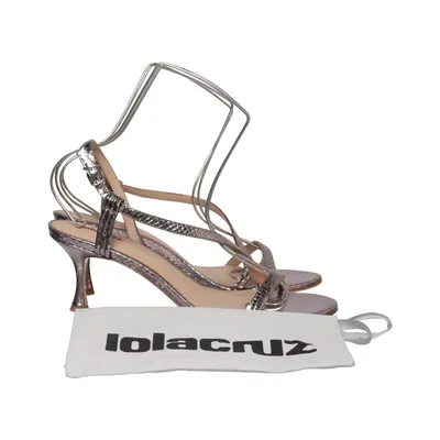 Sandaletten (Silber) von Lola Cruz Leder