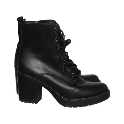 Heeled boots (Black) from Graceland Leather