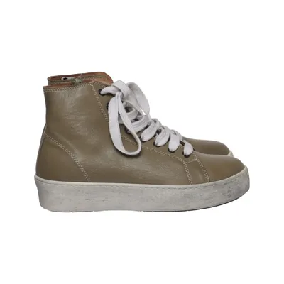 Veterlaarzen (Beige) van Bueno Leer