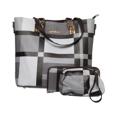 Sac à main (Gris, Noir) de Mei&ge