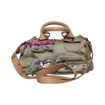 Sac à bandoulière (Beige, Multicolore) de Desigual Coton, Polyester, Polyuréthane